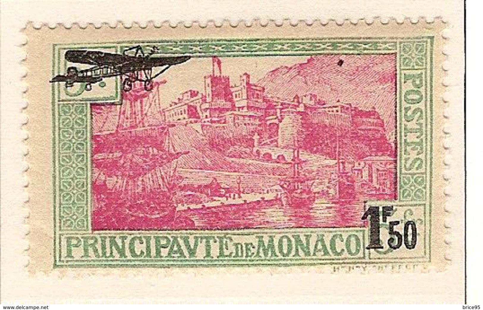 Monaco Poste Aérienne N° 1 * - Airmail