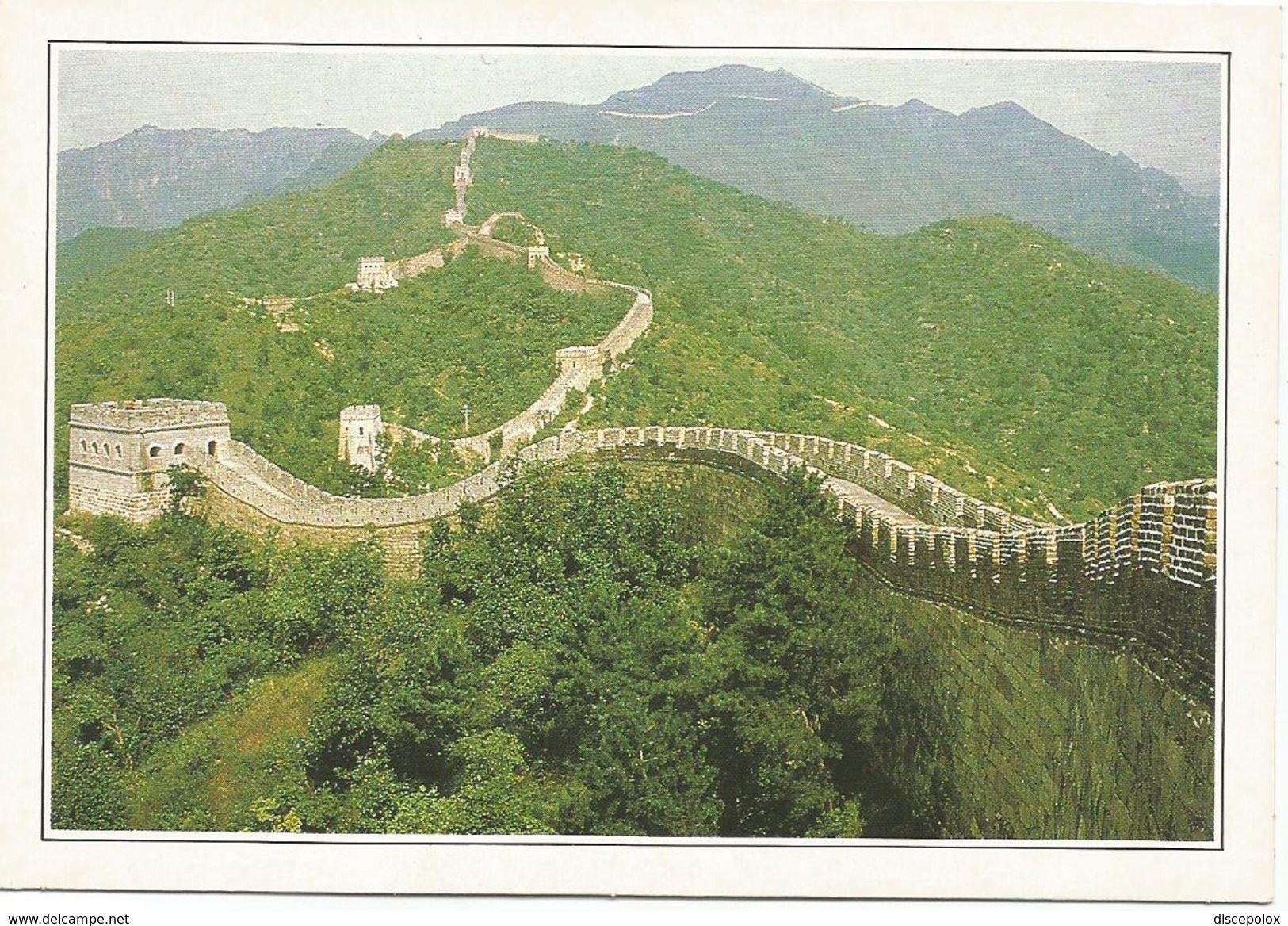 T2905 Cina - La Grande Muraglia Cinese - Cartolina Con Legenda Descrittiva - Azië