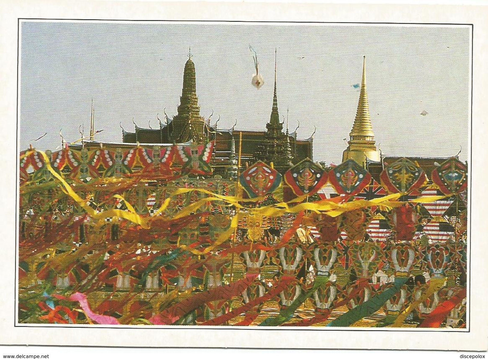 T2909 Thailandia - Bangkok - Il Wat Phra Keo - Cartolina Con Legenda Descrittiva - Asia