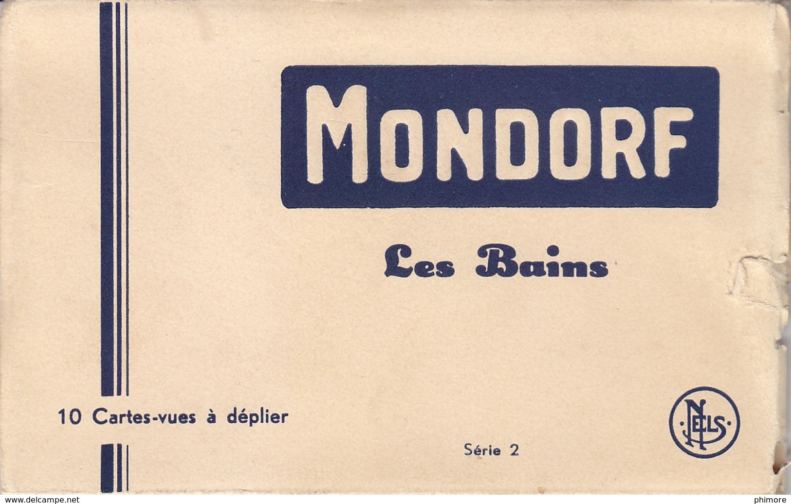 Ph-CPA Belgique Mondorf Les Bains (Luxembourg)  Série 2, Carnet De 10 Cartes Postales Anciennes - Mondorf-les-Bains