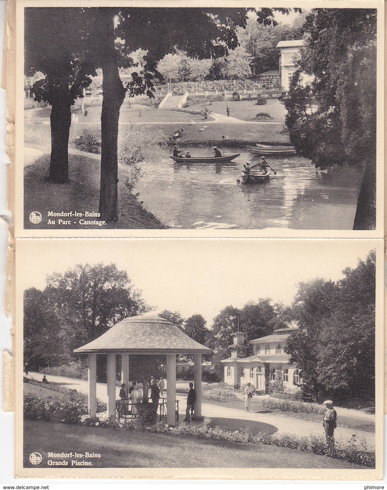 Ph-CPA Belgique Mondorf Les Bains (Luxembourg)  Série 2, Carnet De 10 Cartes Postales Anciennes - Mondorf-les-Bains