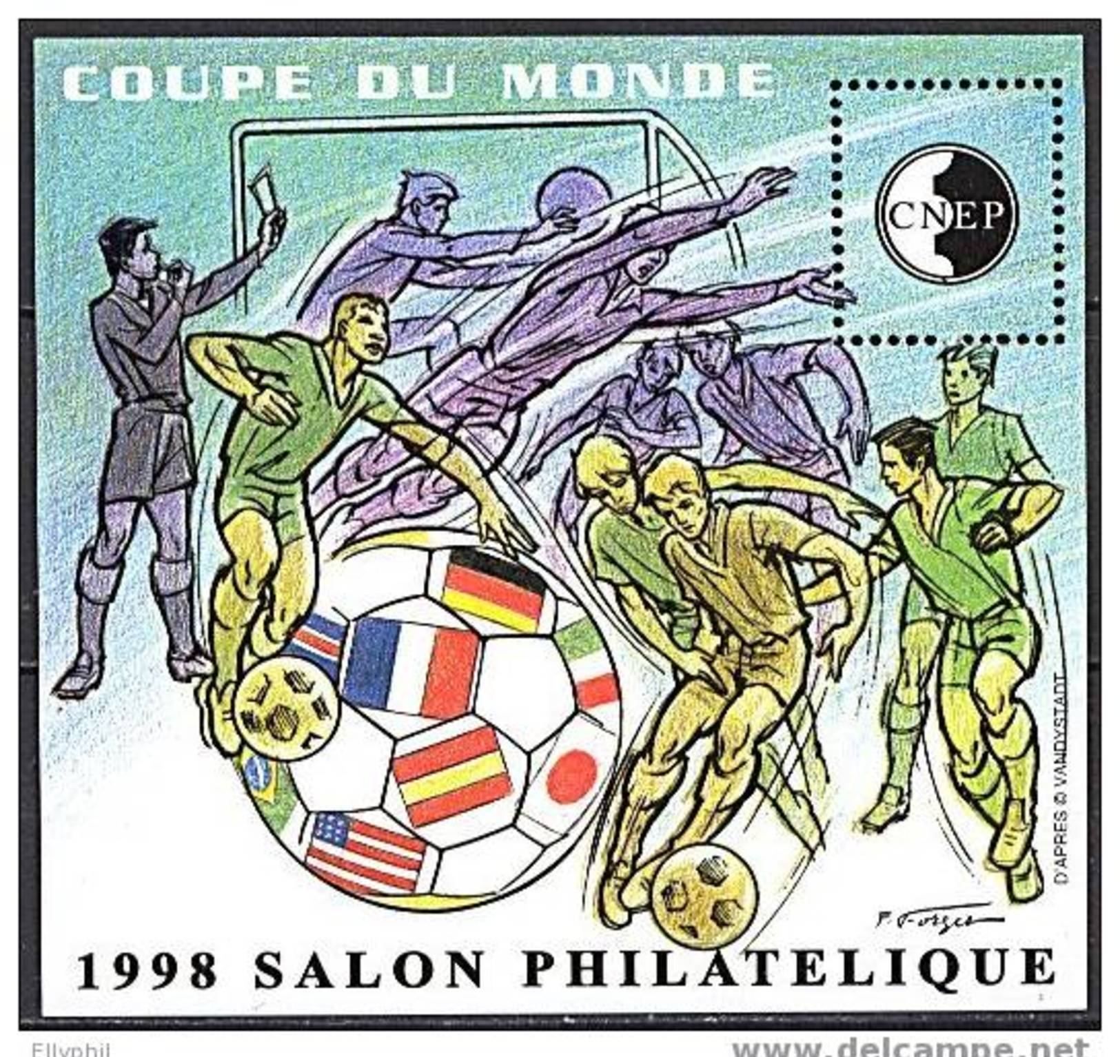 CNEP, BF N° 26** Lyon 1998 / Coupe Du Monde De Foot-ball - CNEP