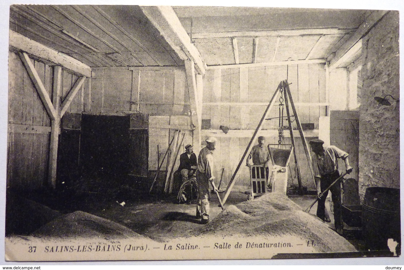 LA SALINE - SALLE DE DENATURATION - SALINS LES BAINS - Otros & Sin Clasificación