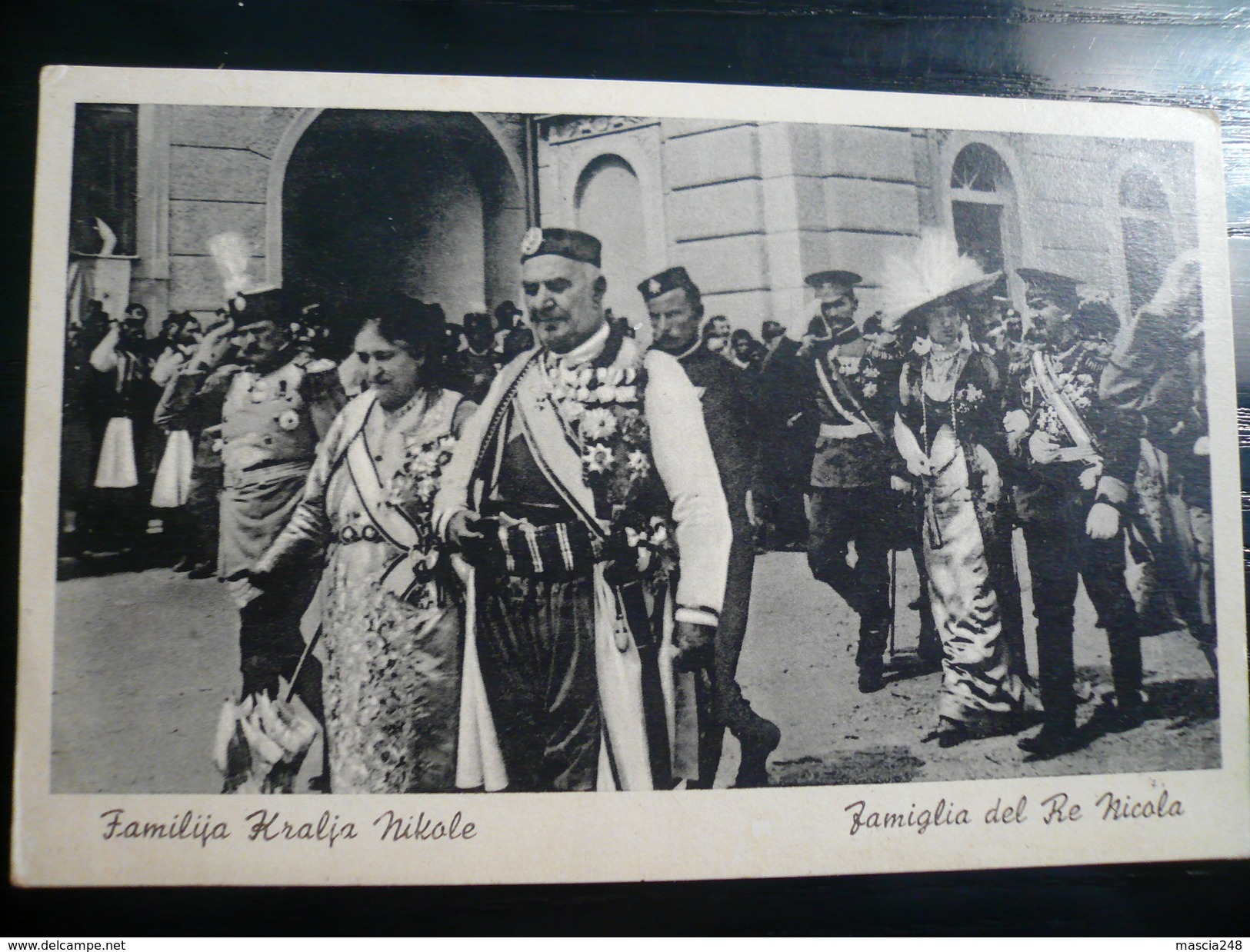 Cettigne Occupazione Montenegro- 2.4.1941 Censurata Per Bologna Bella Cartolina - Montenegro