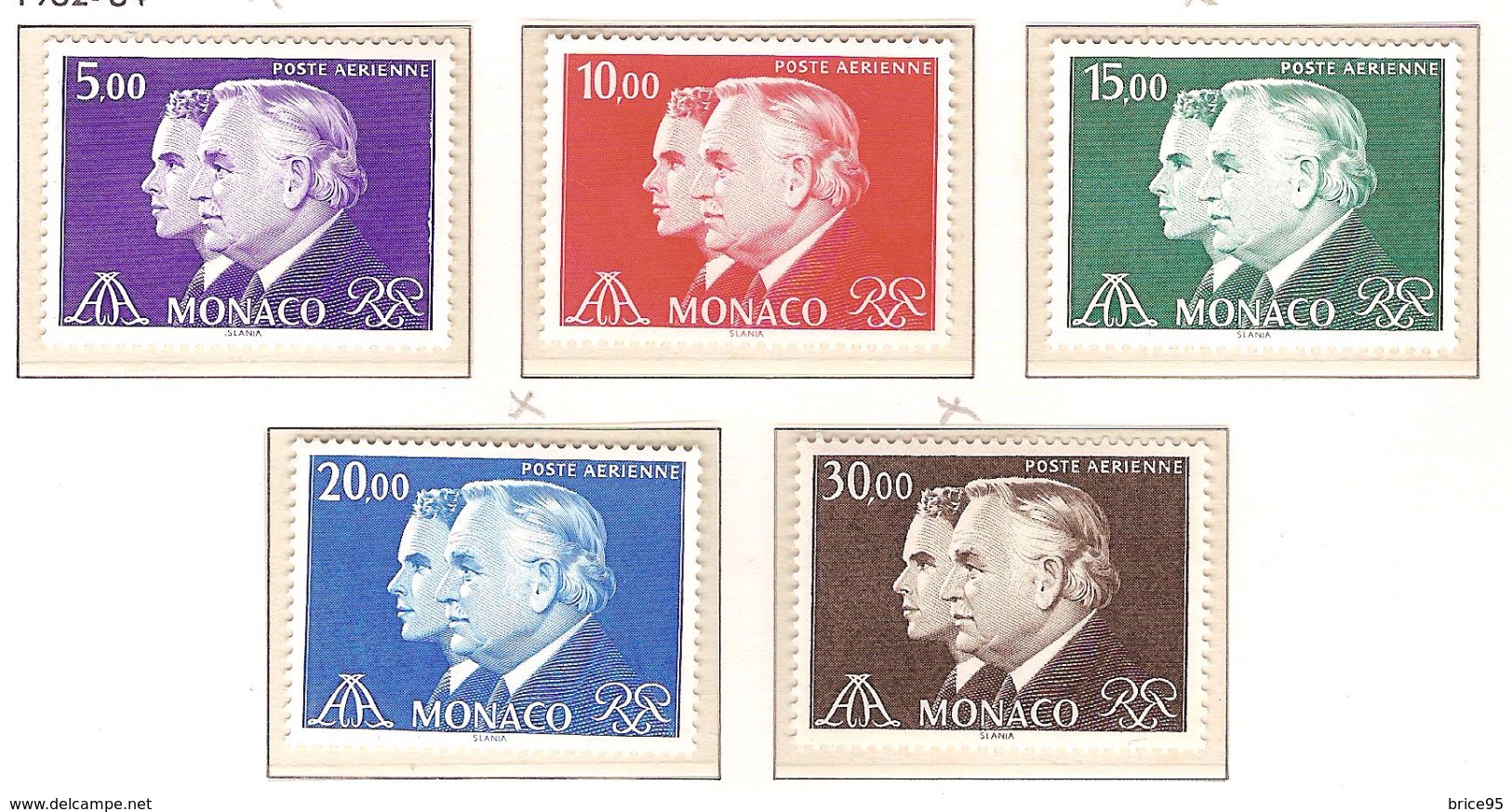 Monaco Poste Aérienne N° 100 à 103 ** - Airmail