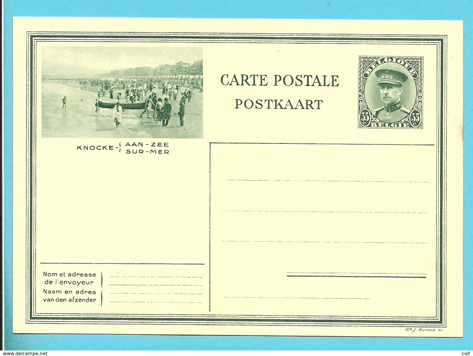 Geillustreerde Kaart KNOCKE-AAN-ZEE  / KNOCKE-SUR-MER - Illustrated Postcards (1971-2014) [BK]