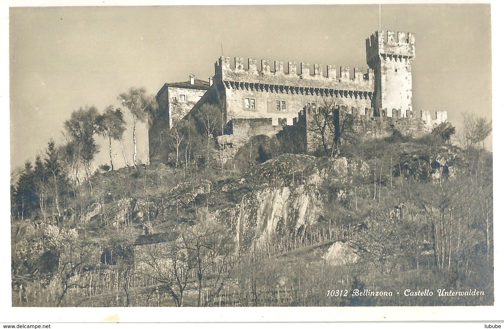 Bellinzona - Castello Unterwalden           Ca. 1930 - Bellinzone