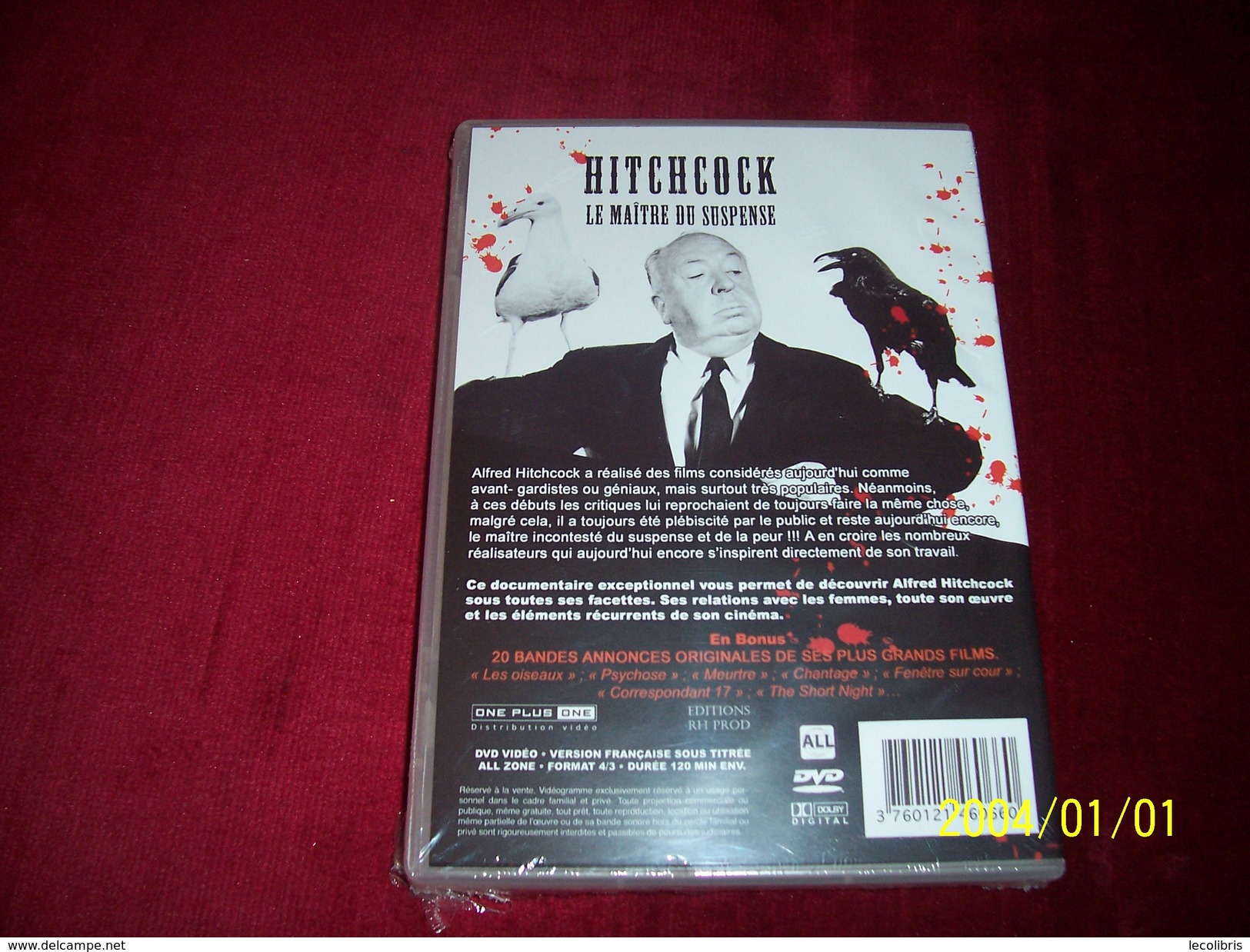 HITCHCOCK  LE MAITRE DE LA SUSPENSE - Horreur