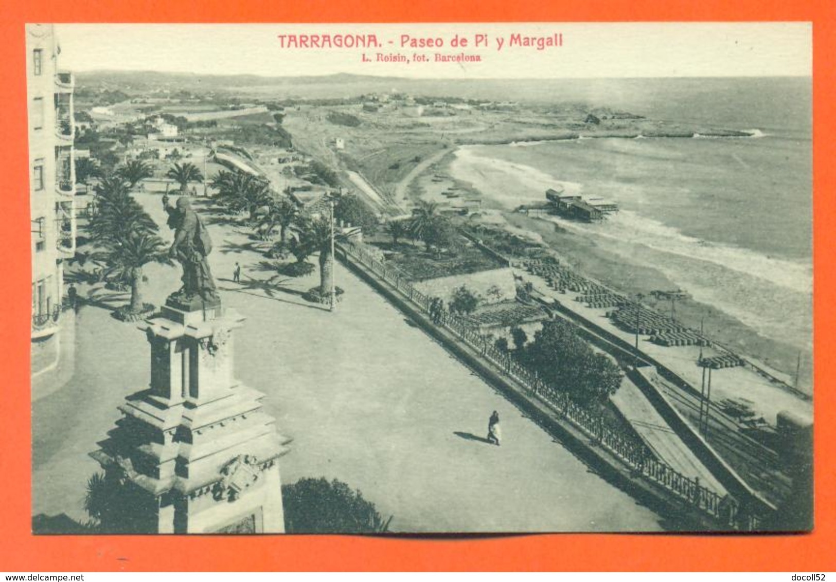 CPA Espagne - Tarragona " Paseo De Pi Y Margall " LJCP 16 - Tarragona