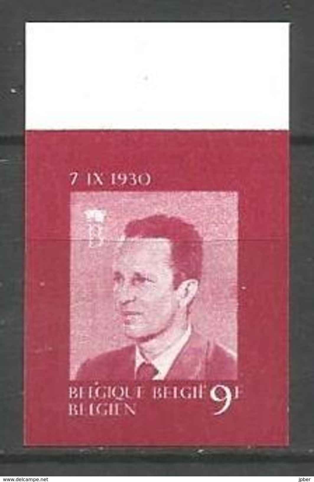 Belgique - R083 - N° 1986 - Non Dentelé - Roi Baudouin - Other & Unclassified