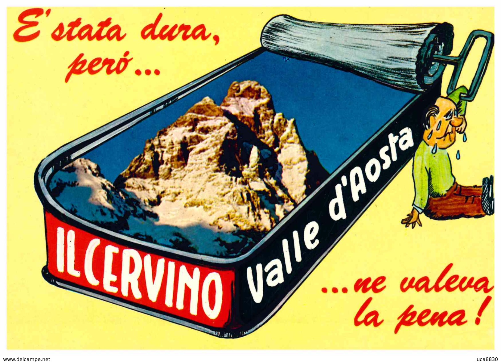 CERVINIA - PUBBLICITA' - CERVINO - Altri & Non Classificati