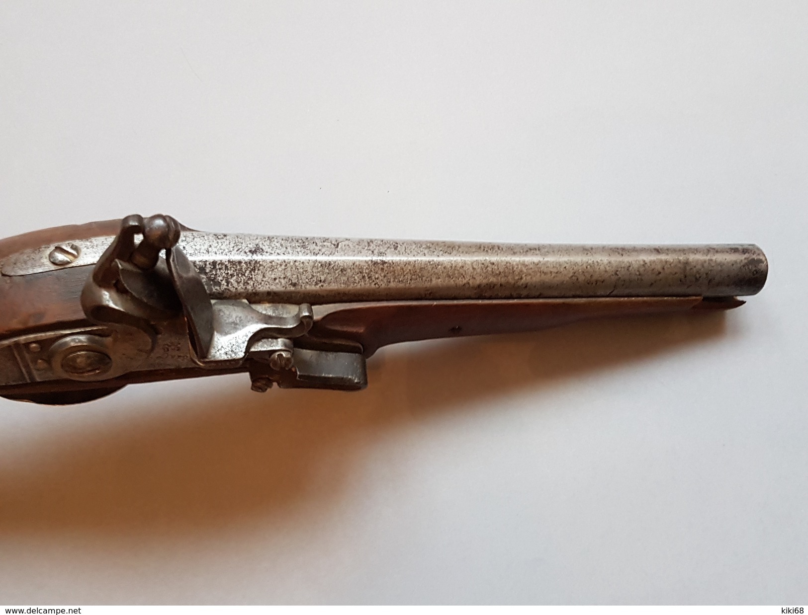 Rare PISTOLET D'ARÇON À SILEX, Type 1733/1734 - Sammlerwaffen