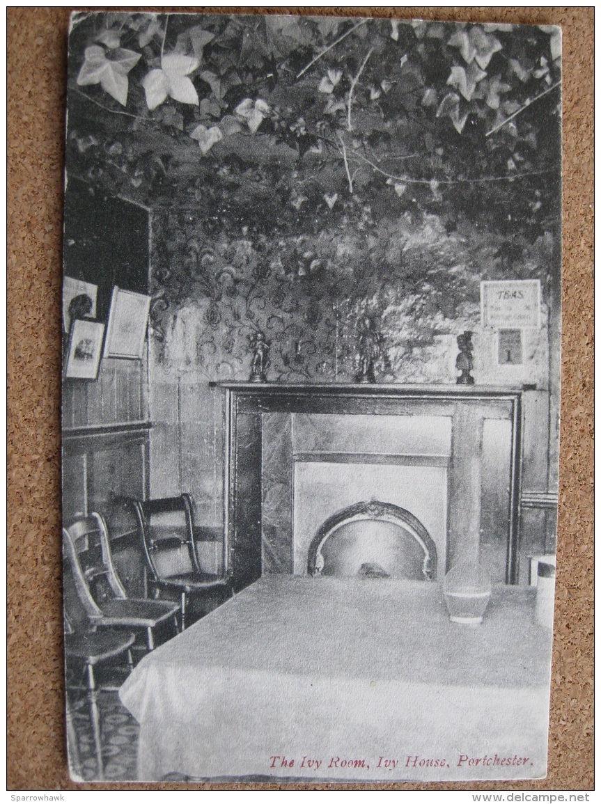 The Ivy Room, Ivy House, Porchester, Hampshire - Posted 1908 - Other & Unclassified