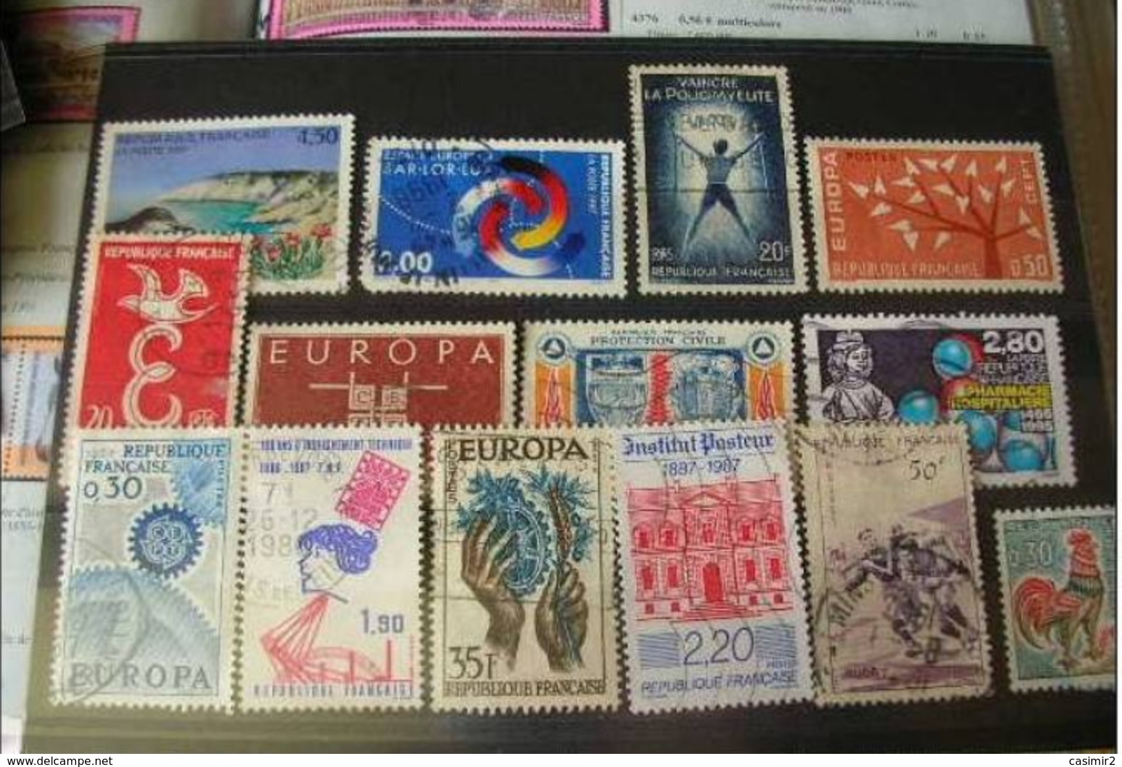 50 TIMBRES OBLITERES FRANCE LOT 297 - Lots & Kiloware (mixtures) - Max. 999 Stamps