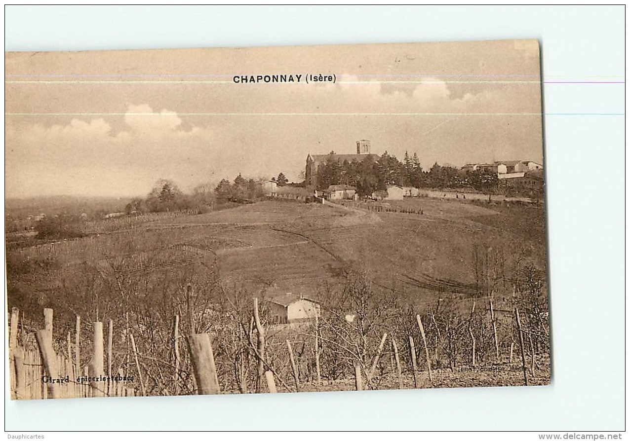 CHAPONNAY - Vue Générale  - TBE - 2 Scans - Otros & Sin Clasificación