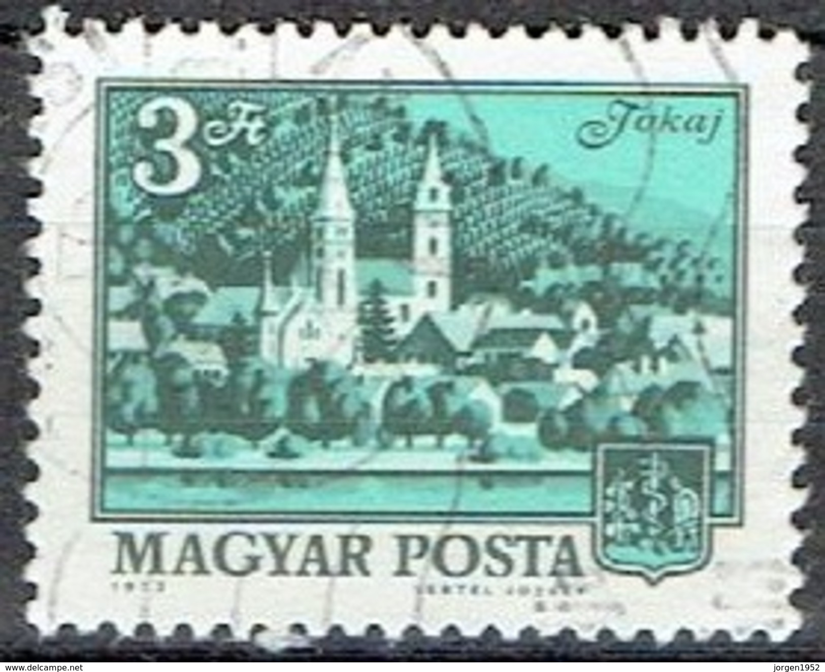 HUNGARY #  FROM 1973 STAMPWORLD  2893 - Gebraucht