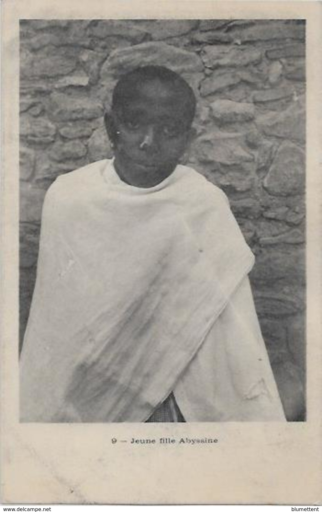 CPA Ethiopie Abyssinie Afrique Noire Abyssinia Types Non Circulé - Etiopia