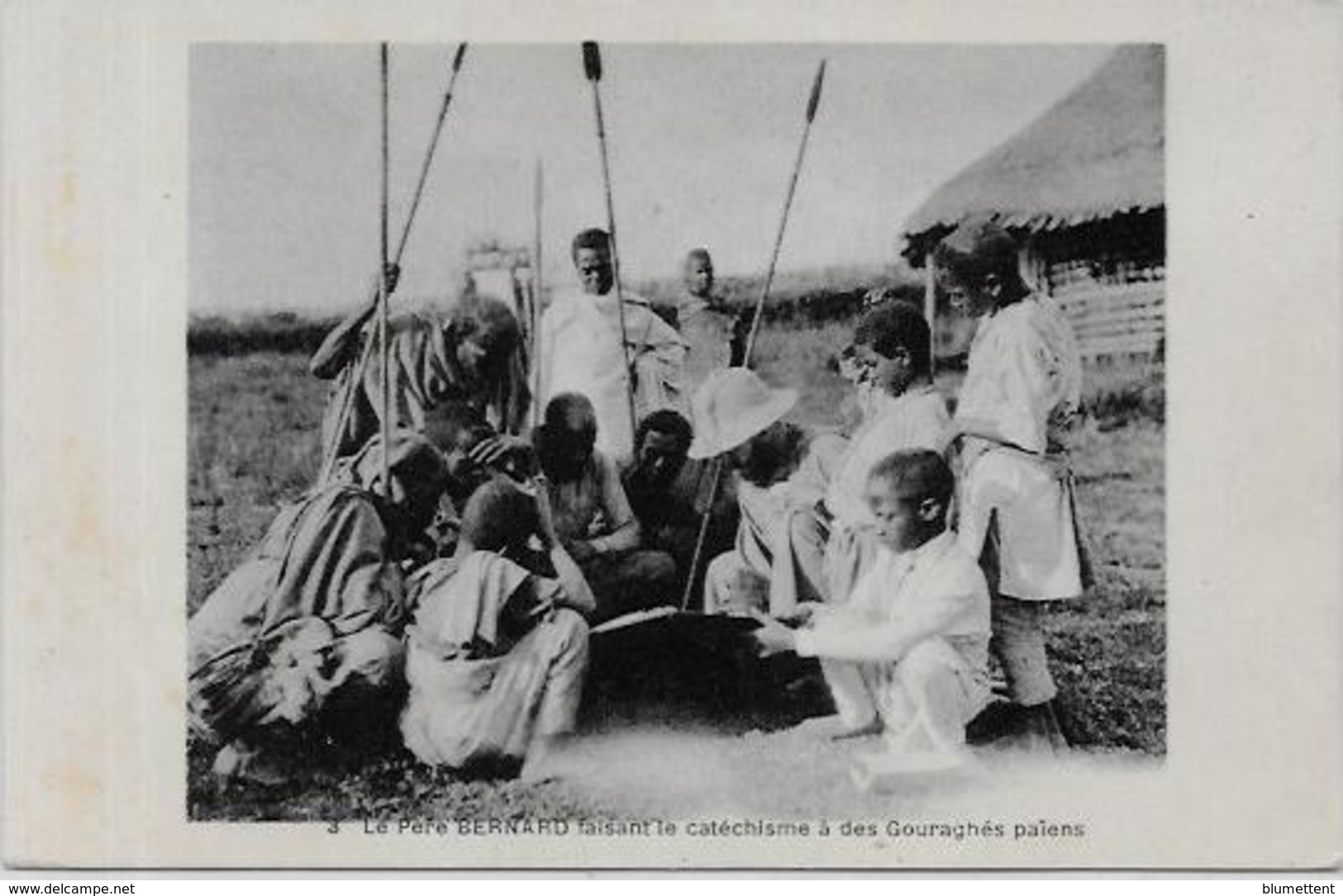 CPA Ethiopie Abyssinie Afrique Noire Abyssinia Types Non Circulé - Etiopia