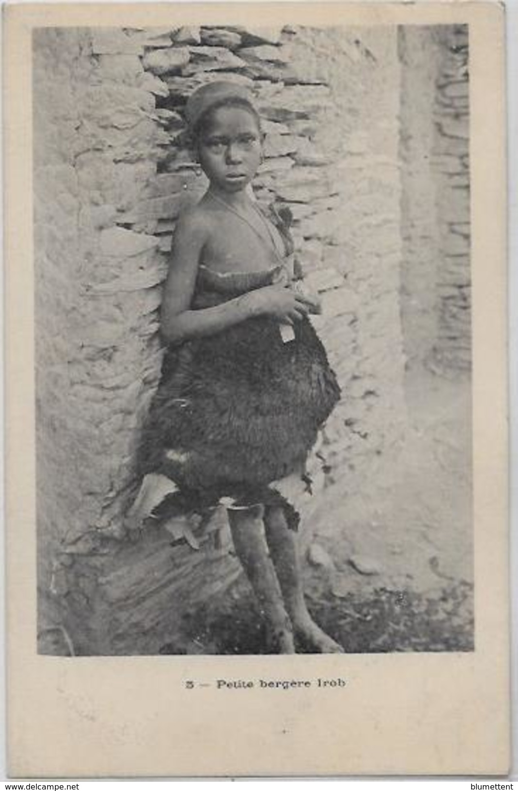 CPA Ethiopie Abyssinie Afrique Noire Abyssinia Types Non Circulé Métier Bergère Irob - Ethiopie