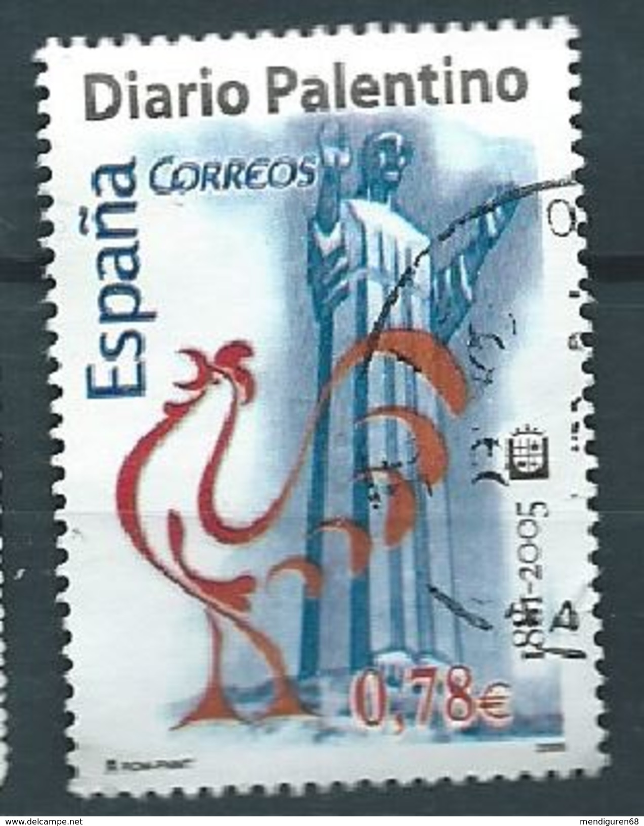 ESPAGNE SPANIEN SPAGNA SPAIN ESPAÑA 2005 NEWSPAPER: DIARIO PALENTINO 0,78&euro; ED 4165 YV 3757 MI 4052 SG 4112 SC 3360 - Used Stamps