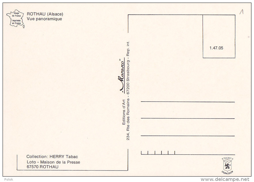 CPM  ROTHAU - Vue Panoramique - Rothau