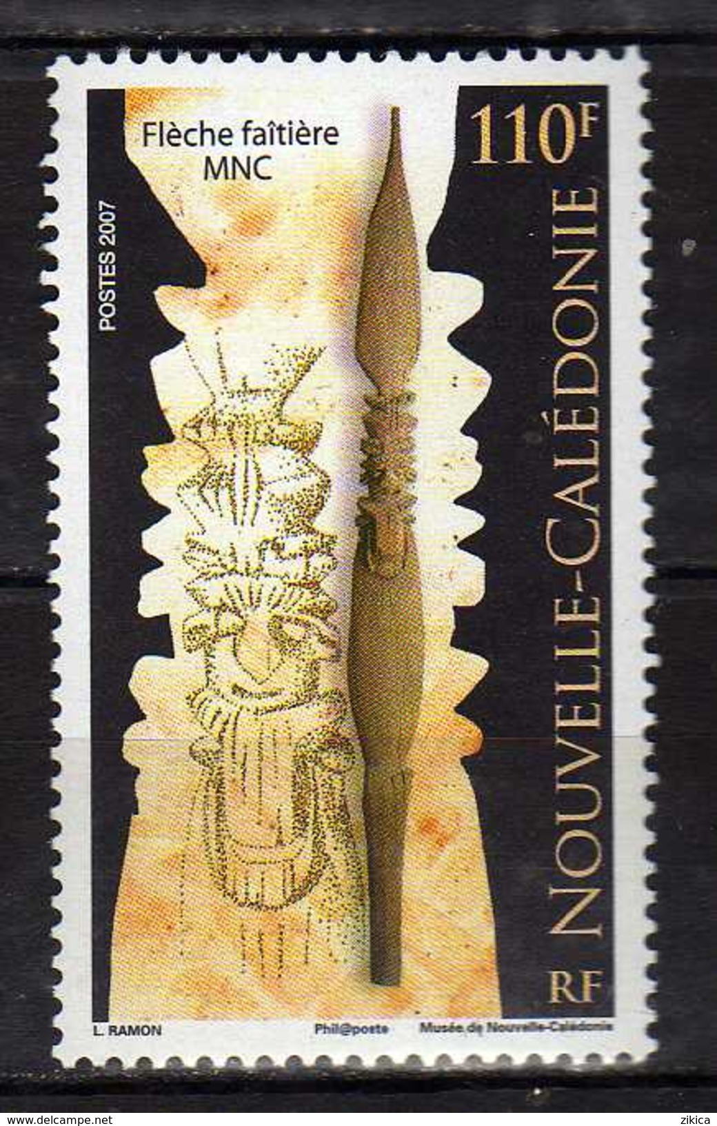 New Caledonia / NOUVELLE CALEDONIE 2007 Rooftop Totem.MNH - Neufs