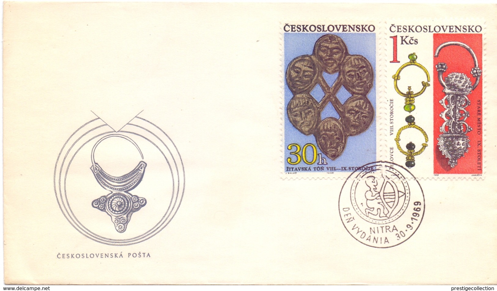 CZECHOSLOVAKIA NITRA  3 PIECES COLLECTION 1969   (FEB170203-205) - Museen