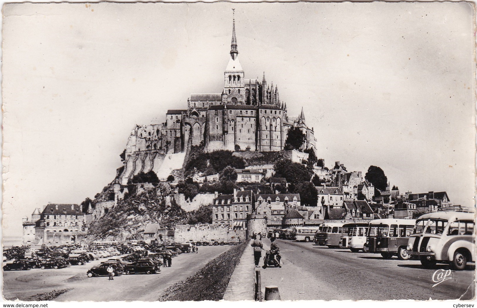 LE MONT-SAINT-MICHEL - CPSM PF Datée 1955 - Le Mont Saint Michel