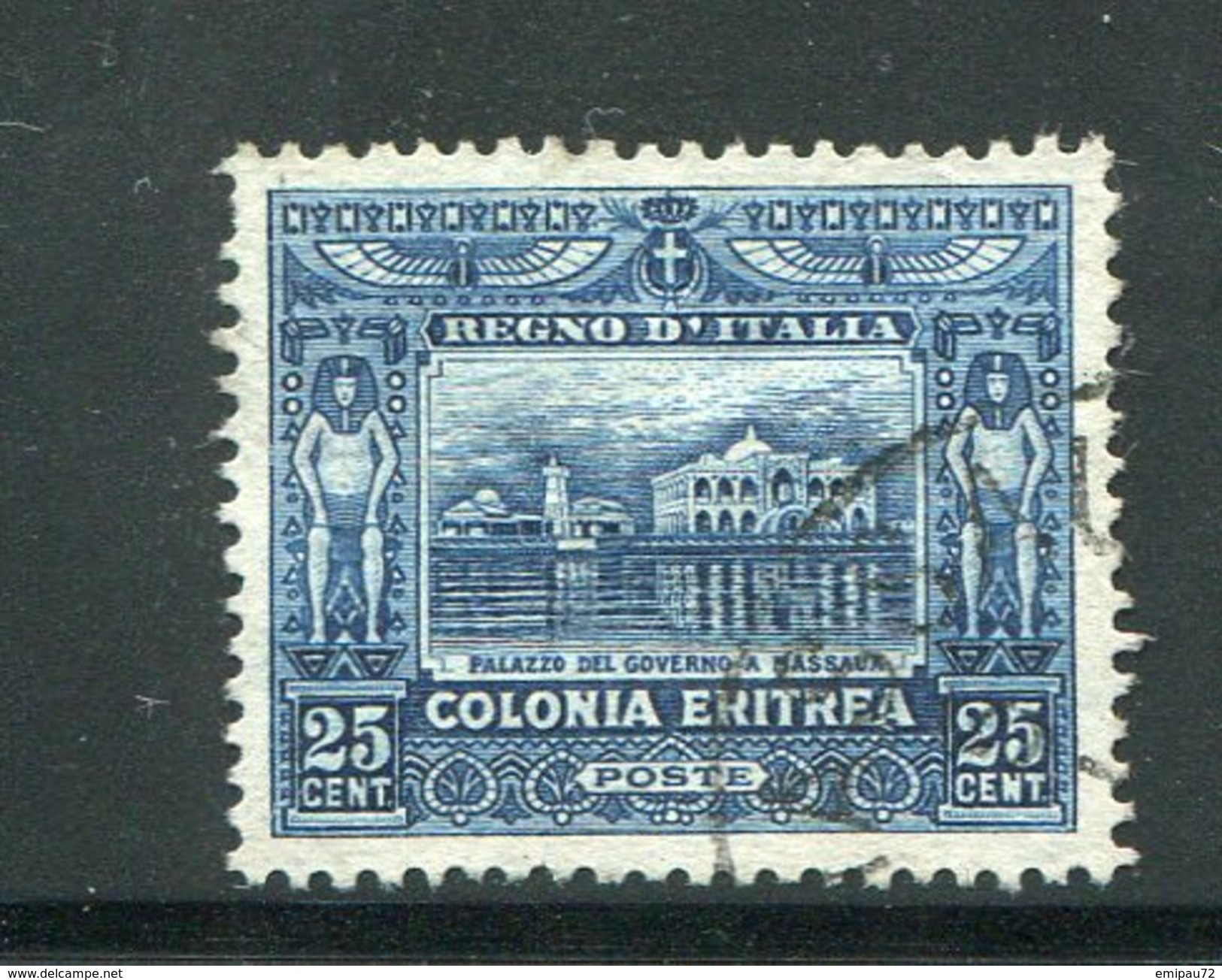 ERYTHREE- Colonie Italienne- Y&T N°40- Oblitéré - Eritrea