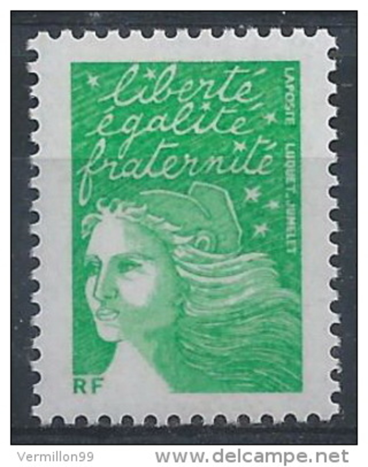 FF--033-. DALLAY , N° 3427b ( YVERT 3535Aa)  , INTEGRALEMENT SANS PHOSPHORE ,  * * ,    Cote 12.00  &euro;, - Unused Stamps