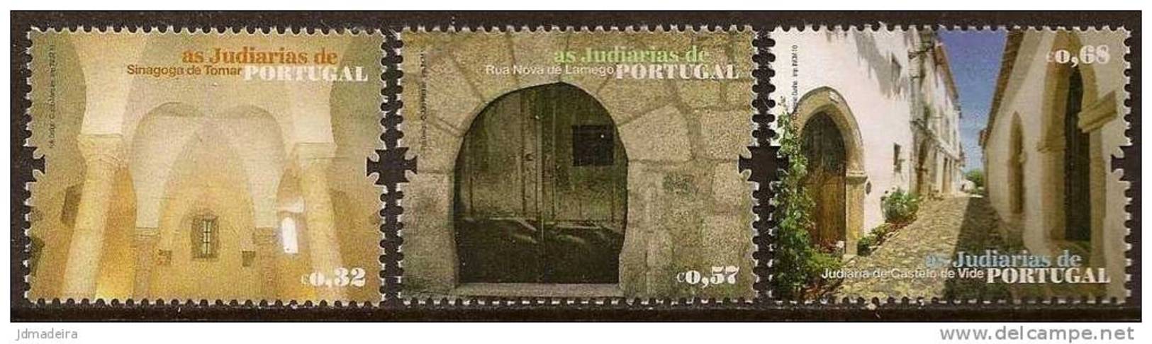 Portugal Quartiers Juifs Du Portugal 2010 ** Jewish Quarters Of Portugal 2010 - Used Stamps