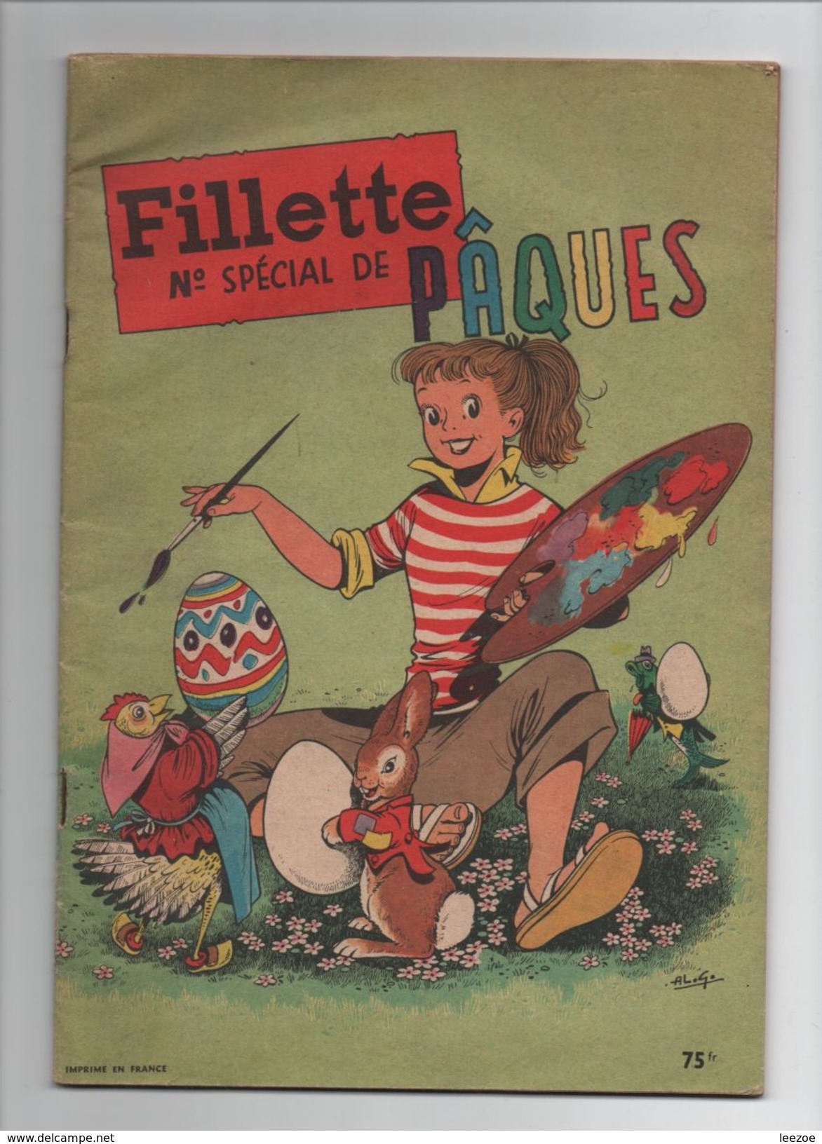 Fillette (Après-guerre) HS. N° Spécial De Pâques...RARE.. - Fillette