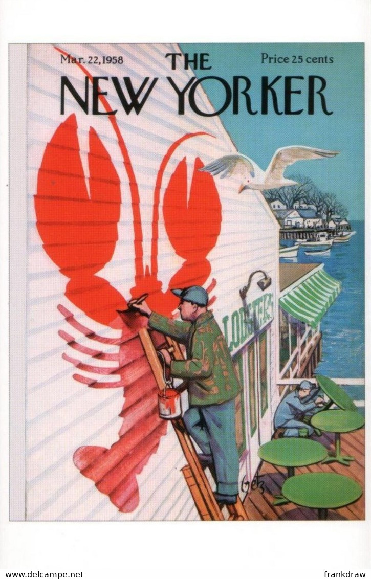 Postcard - From The New Yorker -  Issue March 22nd 1958  - Cover By Arthur Getz - New - Unclassified