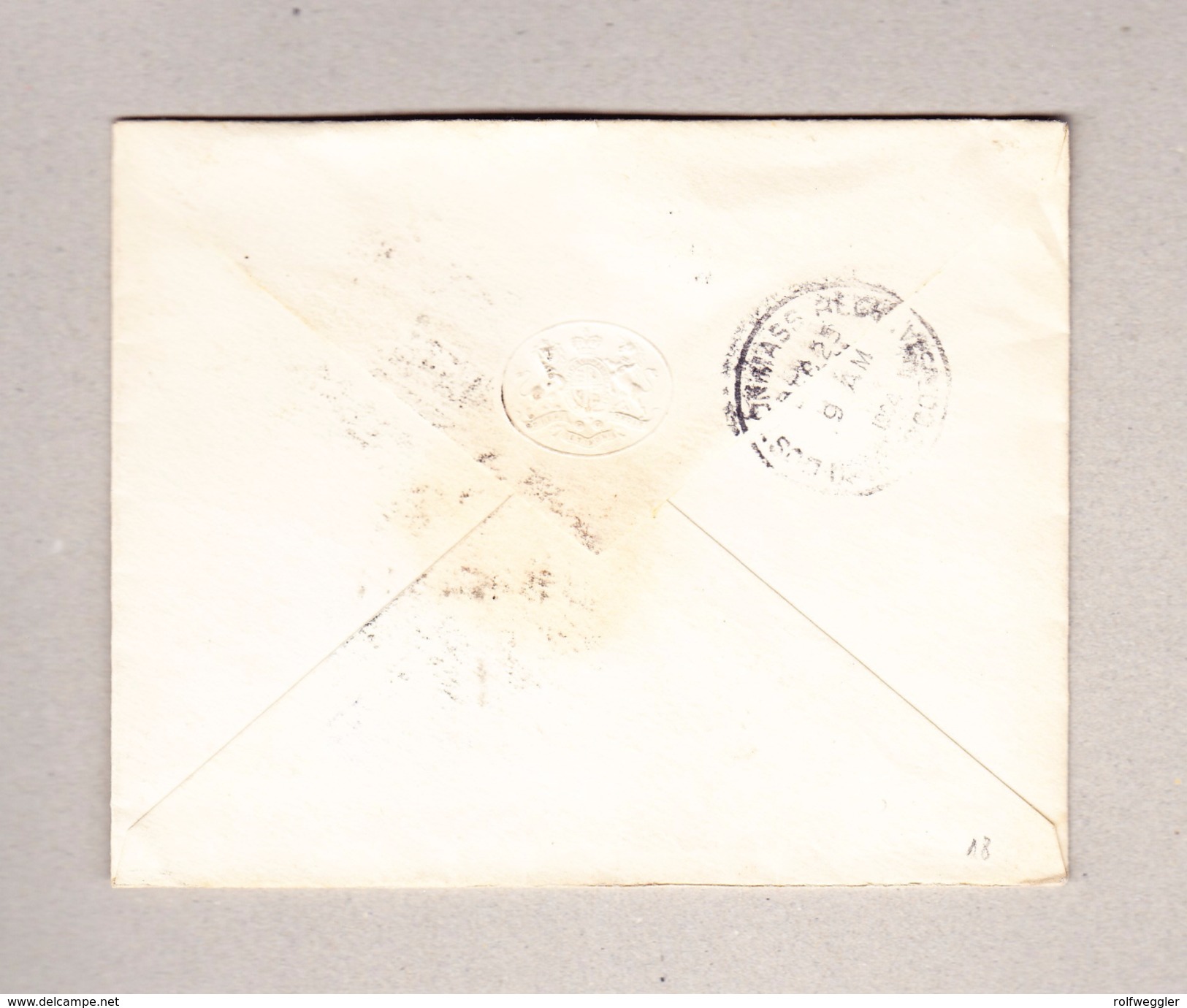 Türkei SIVAS 6.12.1904 Brief 1 Piastre Nach Dorchester USA - Lettres & Documents