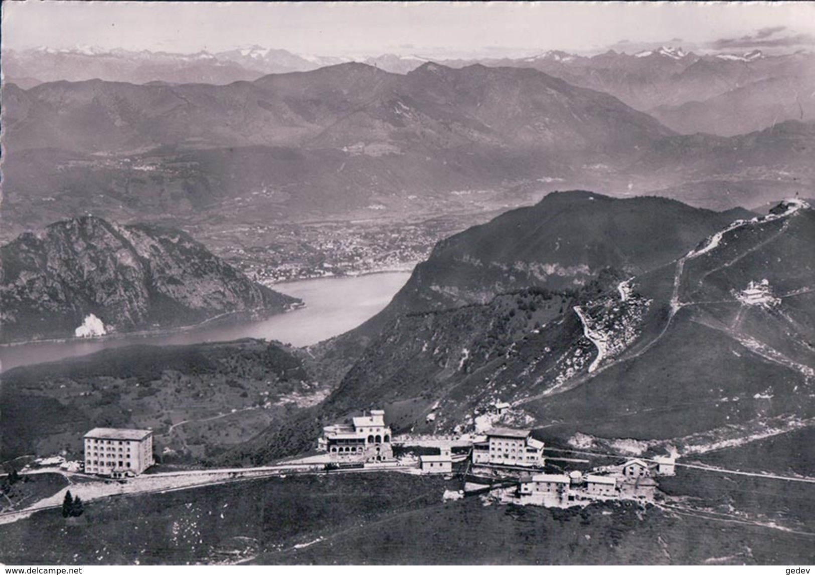 Monte Generoso Vetta, Veduta Aerea Su Lugano (1704) - Lugano