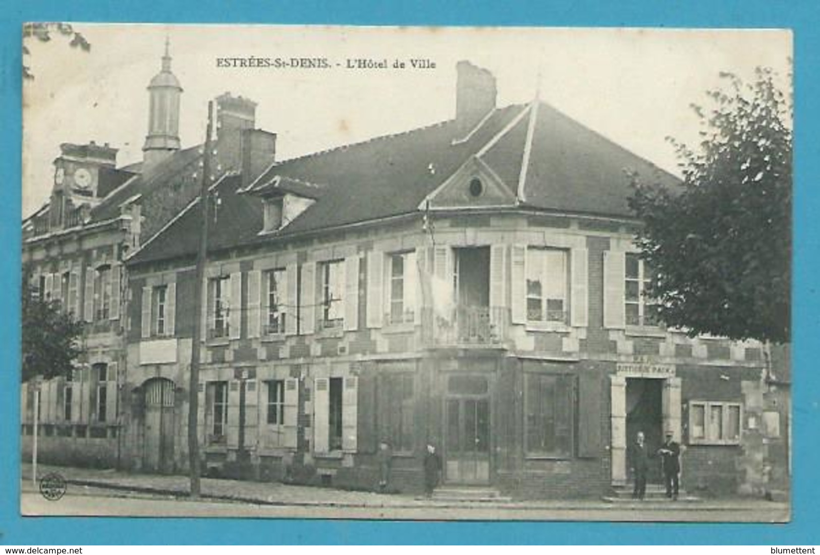 CPA L'Hôtel De Ville ESTREES-ST-DENIS 60 - Estrees Saint Denis