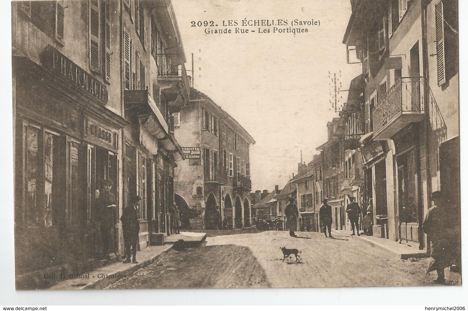 73 Savoie -  Les échelles Grande Rue Les Portiques Grimal 2092 - Les Echelles