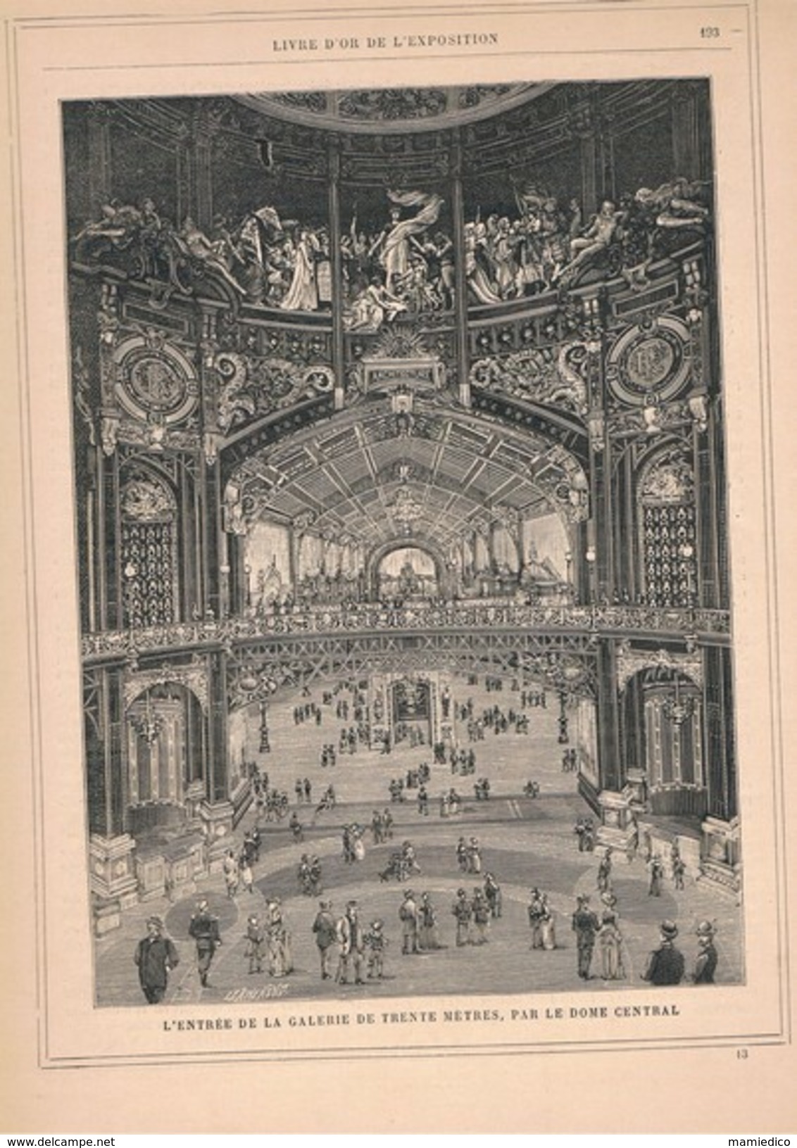 1889 L'Exposition Universelle 3 REVUES n°8, 11 et 13. Très belles et nombreuses illustrations.