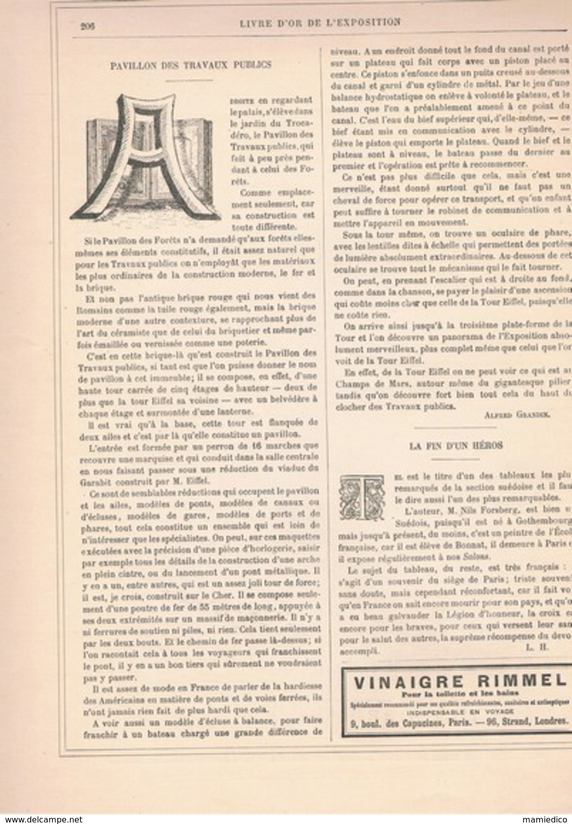 1889 L'Exposition Universelle 3 REVUES n°8, 11 et 13. Très belles et nombreuses illustrations.