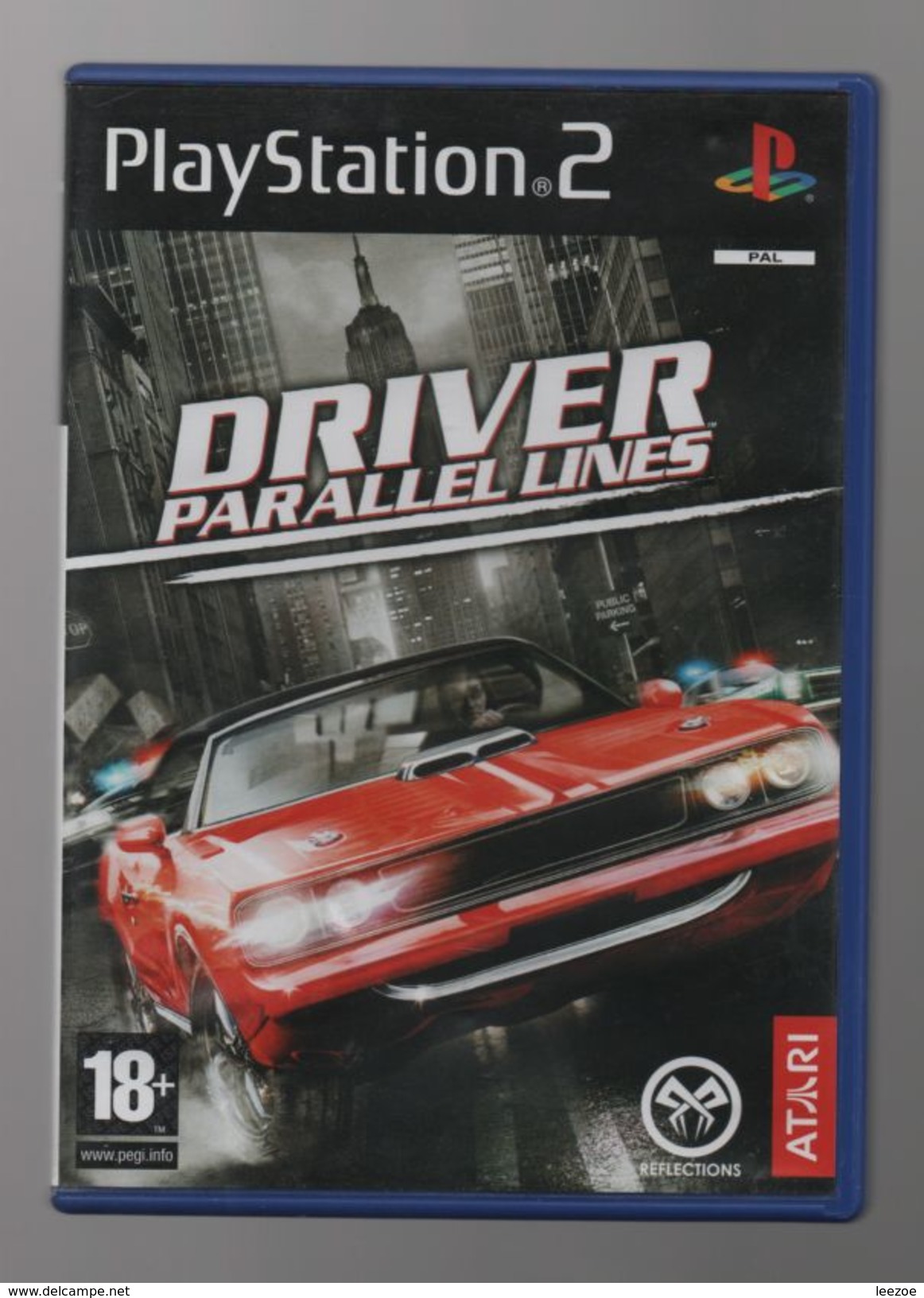 Jeu Vidéo PS2, DRIVER PARALLEL LINES SUR PS2..NICKEL AVEC NOTICE - Otros & Sin Clasificación