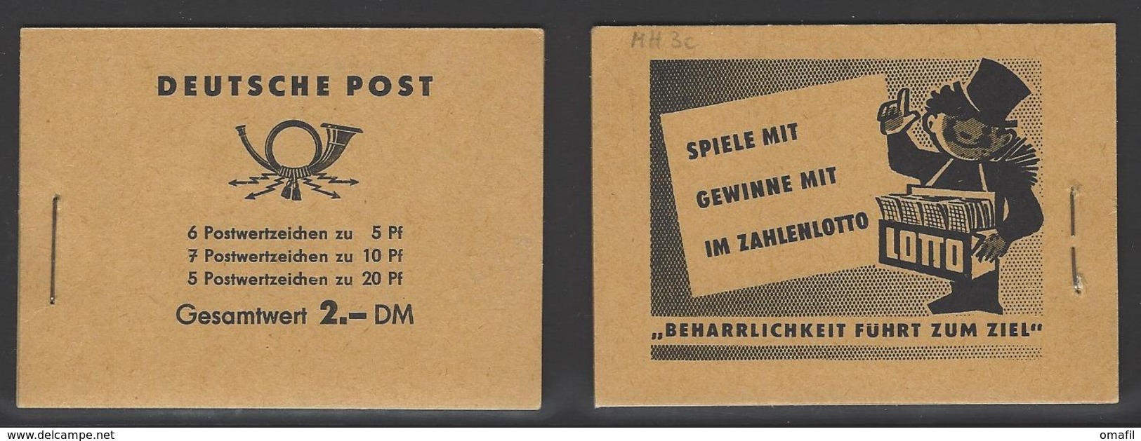 DDR Postzegelboekje C317 - Markenheftchen