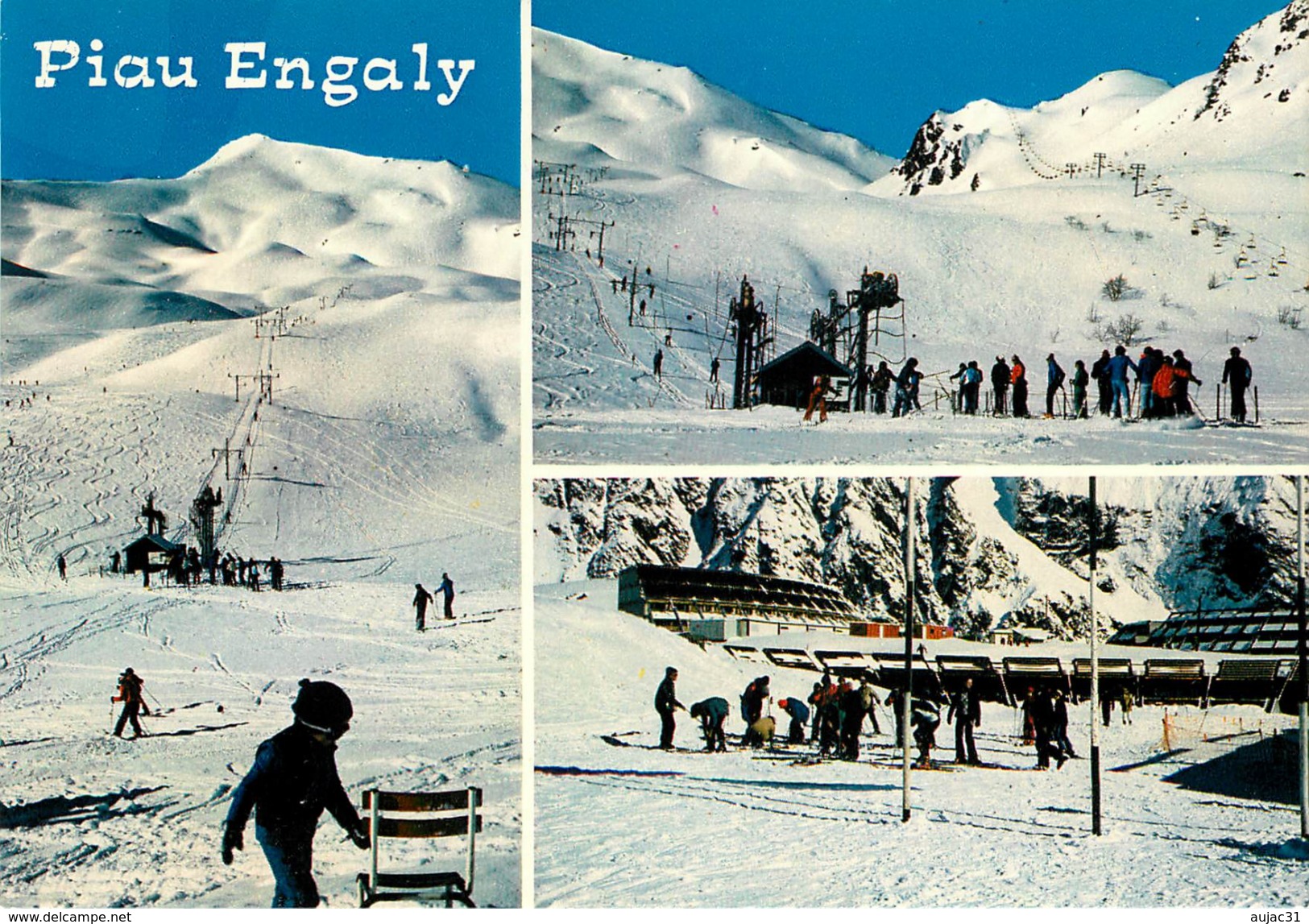 Dép 65 - Sports D'hiver - Aragnouet - Piau Engaly - Pistes De Ski - Centre Commercial Intégré Dans Les Pistes - Aragnouet