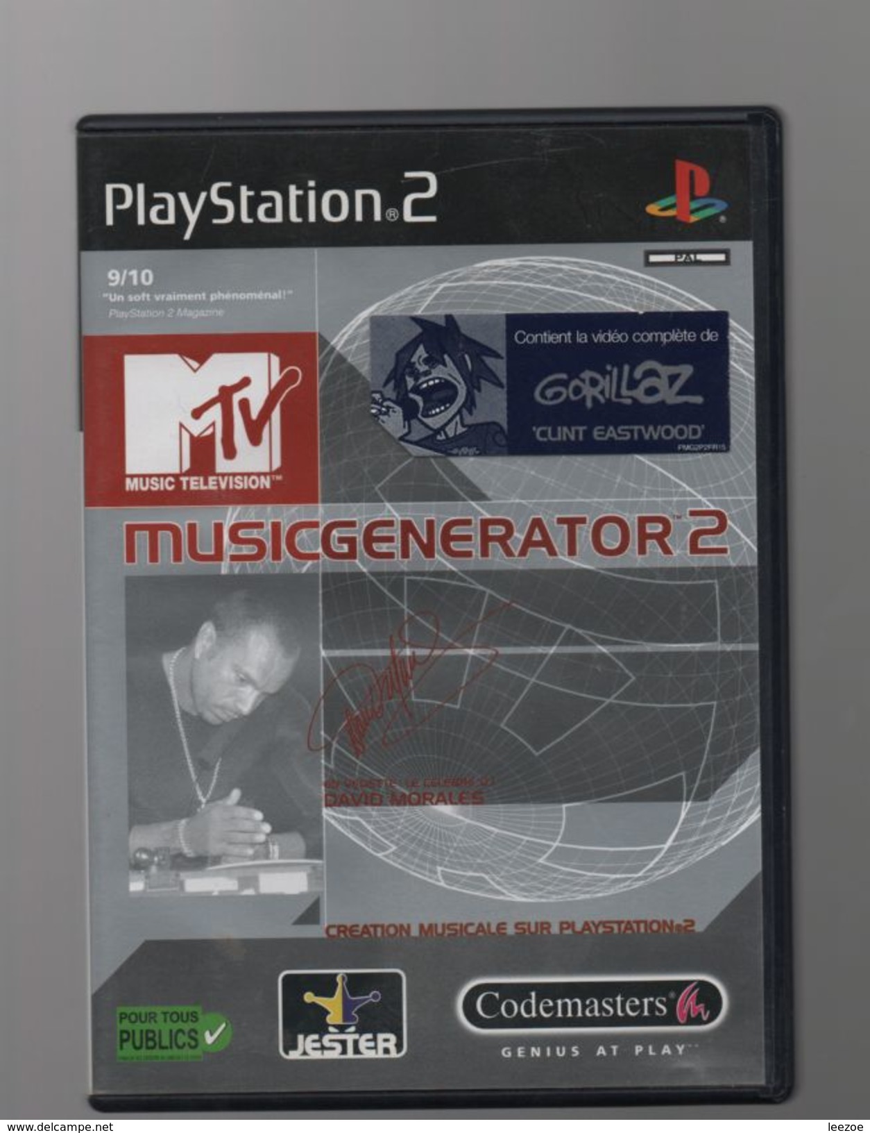 Jeu Vidéo PS2, MUSIC GENERATOR 2...NICKEL...AVEC NOTICE - Andere & Zonder Classificatie