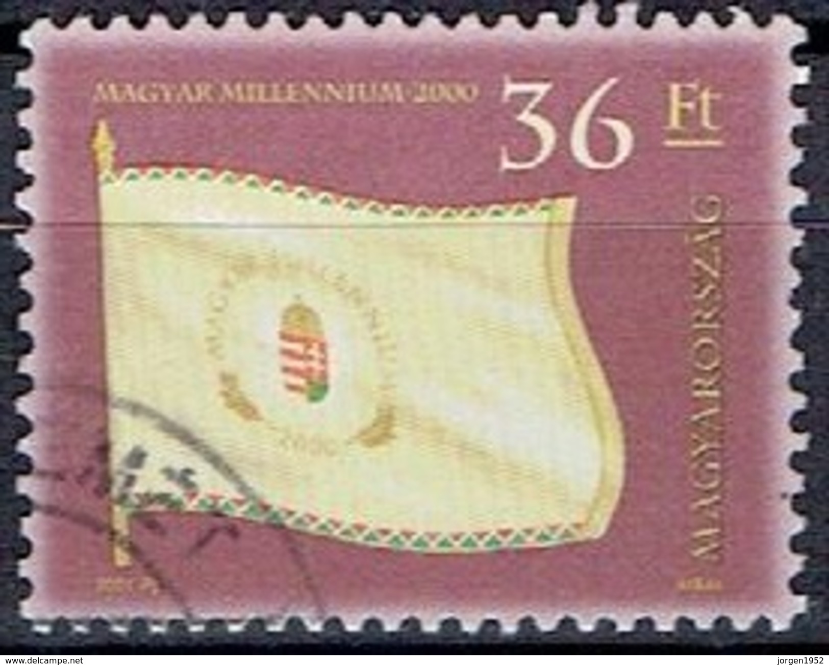 HUNGARY #  FROM 2001 STAMPWORLD 4680 - Gebruikt