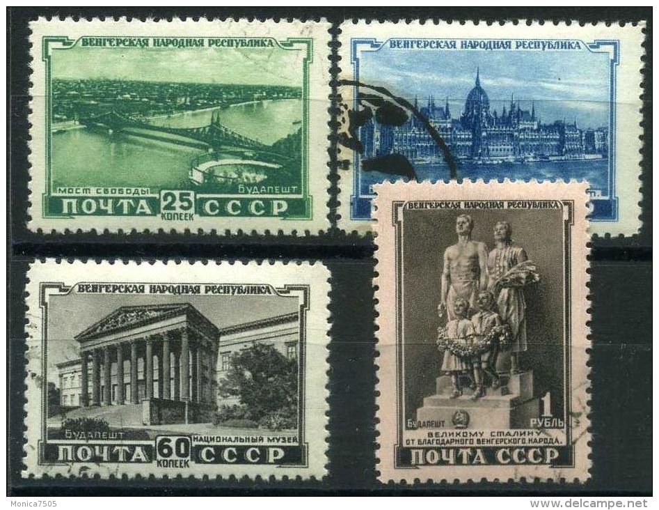 RUSSIE ( POSTE ) : Y&amp;T N°  1541/1544  TIMBRES   BIEN  OBLITERES , A  VOIR . - Gebraucht