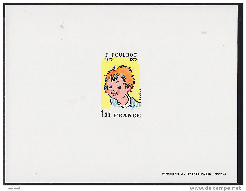 France 1979 1,30Fr Boy By Poulpot. Deluxe Proof. Scott 1637. Yvert 2038. - Luxury Proofs