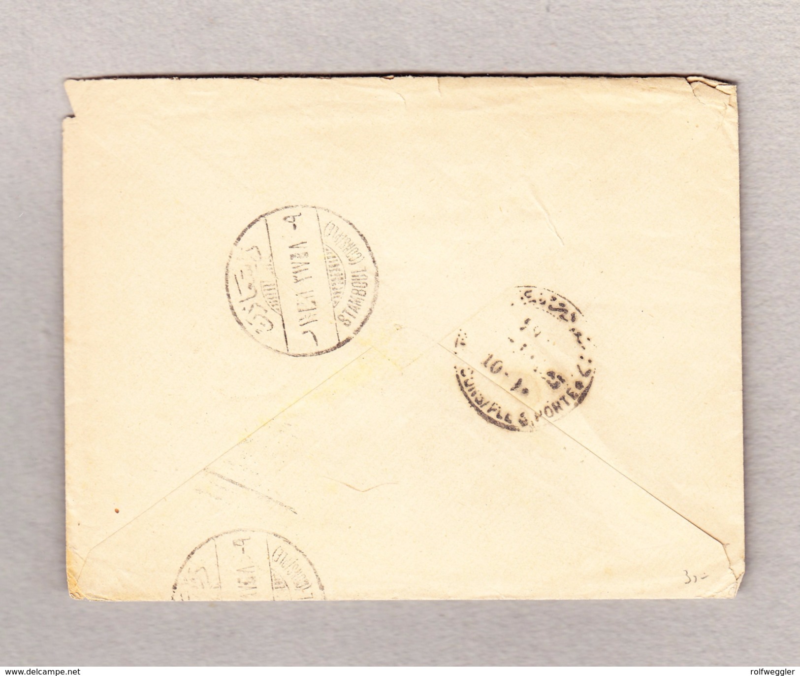 Türkei Brousse 21.10.1901 Brief Mit 1pia.nach Deralize - Lettres & Documents