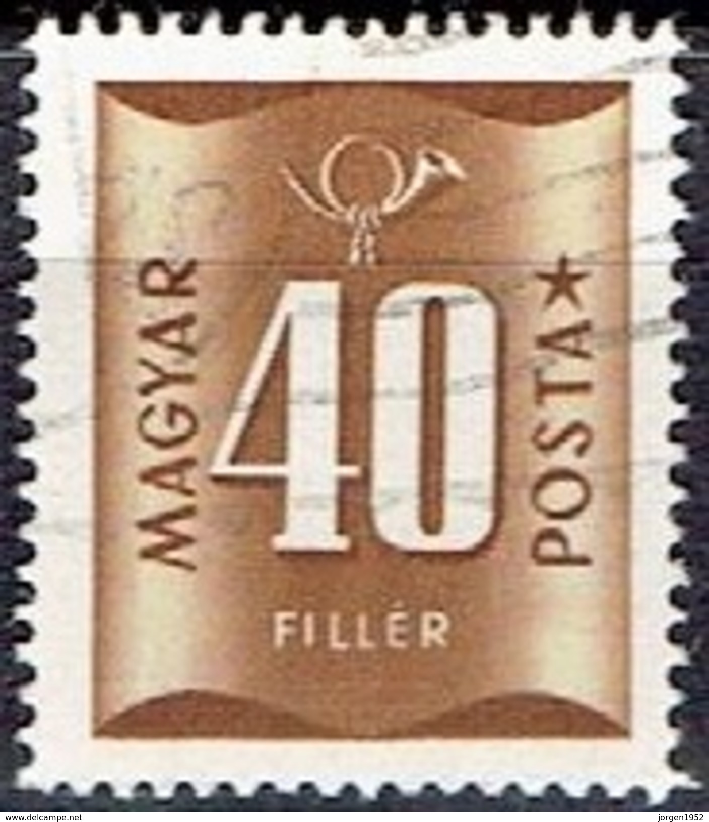 HUNGARY #  FROM 1951  STANLEY GIBBON D1217 - Portomarken