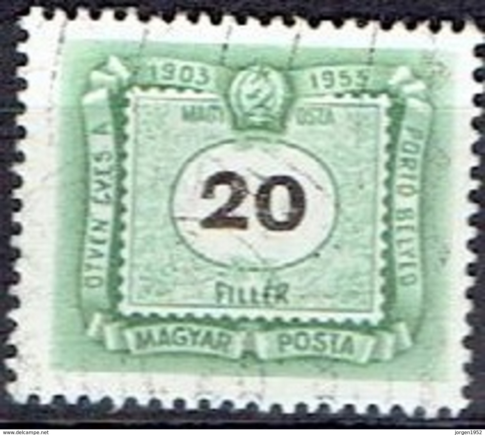 HUNGARY #  FROM 1953  STANLEY GIBBON D1312 - Portomarken