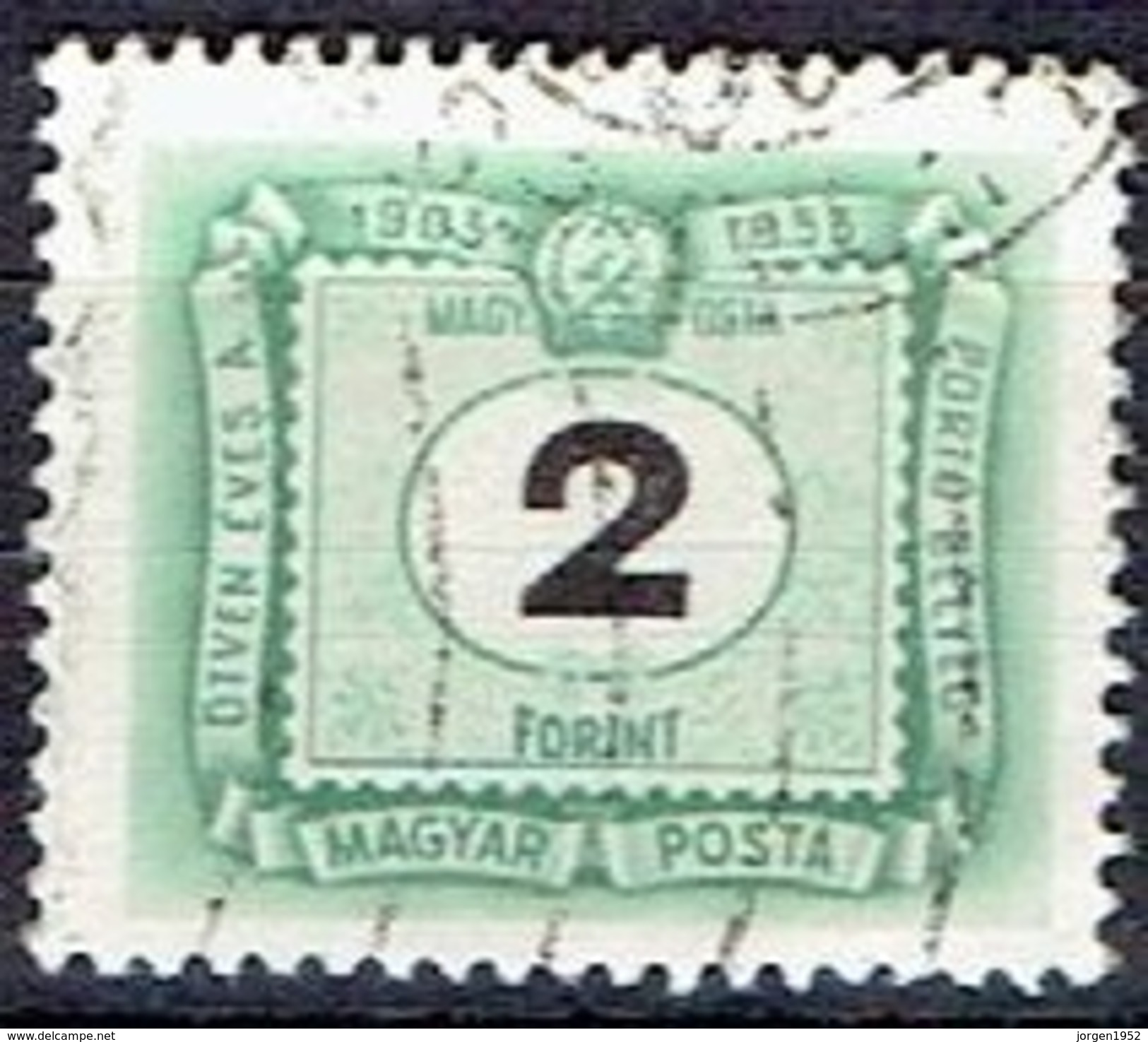 HUNGARY #  FROM 1953  STANLEY GIBBON D1322 - Portomarken